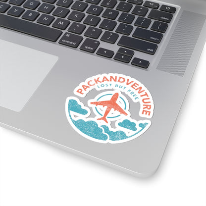 Packandventure Sticker - "Lost But Free"