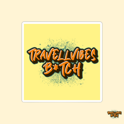 TravellVibes B*tch Sticker