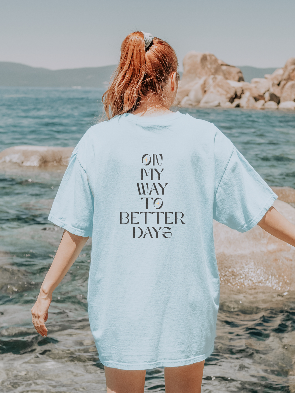 On My Way To Better Days T Shirt