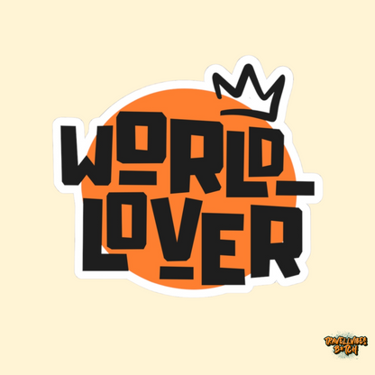 World Lover Sticker