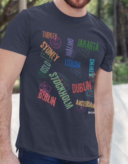 Travel Stamps T-Shirt