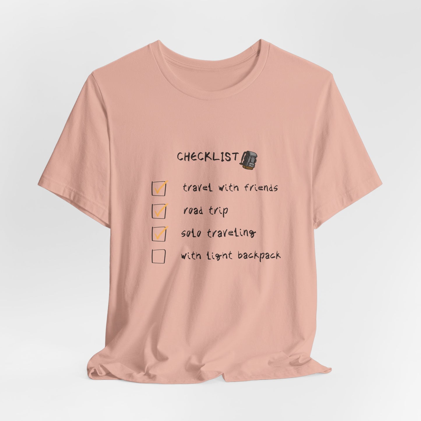 Travel Checklist T-Shirt