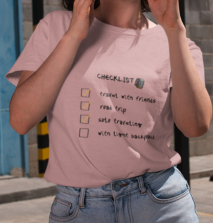 Travel Checklist T-Shirt