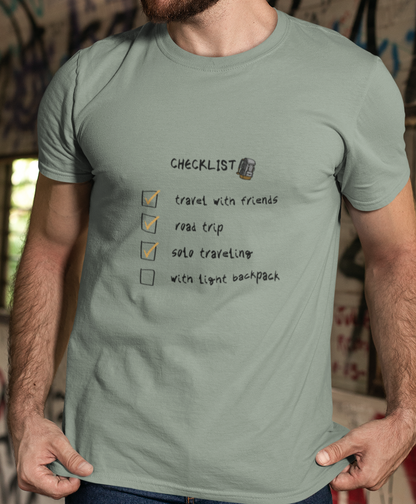 Travel Checklist T-Shirt