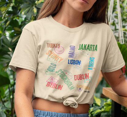 Travel Stamps T-Shirt